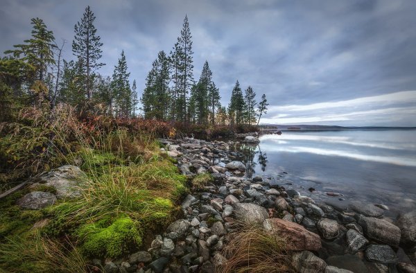 Озеро Имандра Мурманская