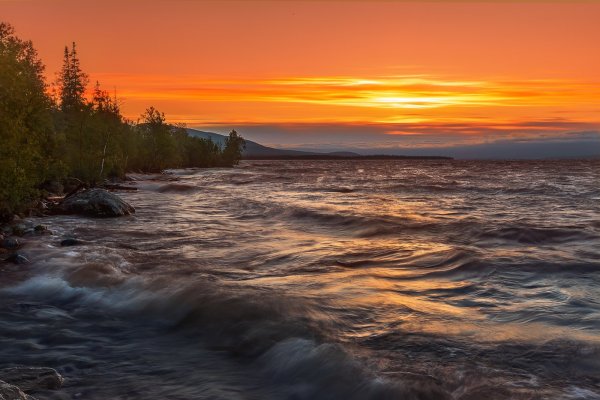 Озеро Имандра Апатиты