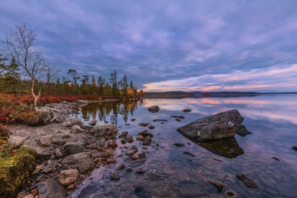 Озеро Имандра Мончегорск