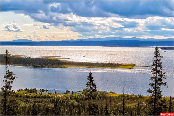 Озеро Имандра Мурманская область