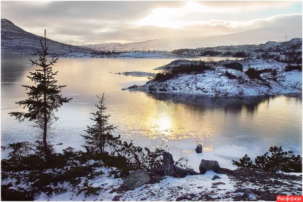Кольский полуостров озеро Имандра