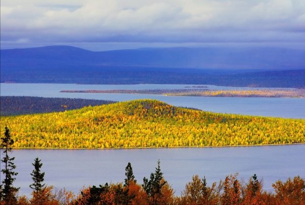 Кольский полуостров озеро Имандра