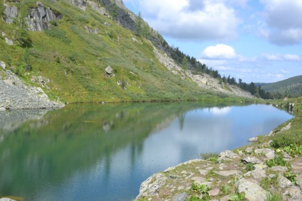 Озеро Манас горный Алтай