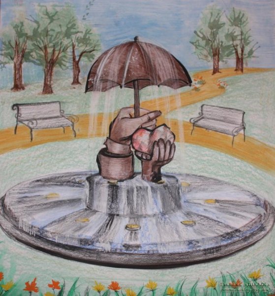 Рисунок парка