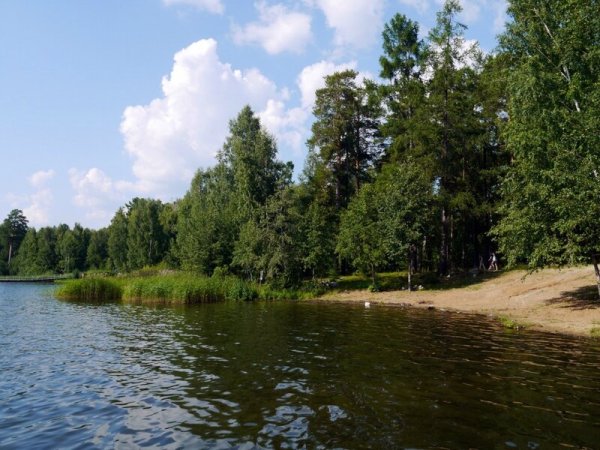 Озеро в верхней Пышме