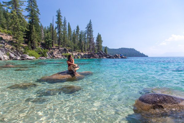 Озеро Тахо лето