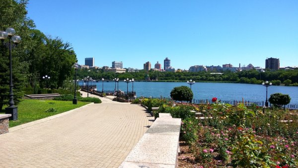 Парк имени Щербакова Донецк