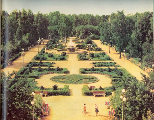 Павловский сквер Новосибирск