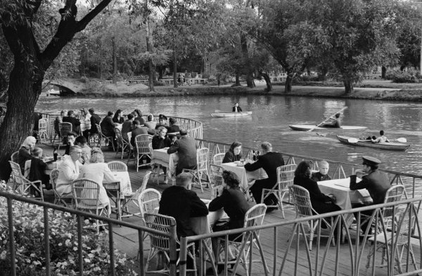Парк Горького Москва 1950