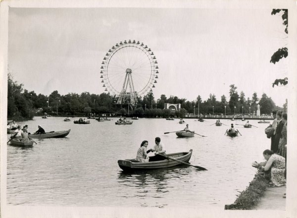 Измайловский парк в 1970е годы