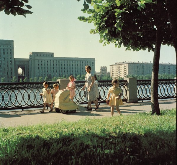 Парк Горького 1950-е Москва