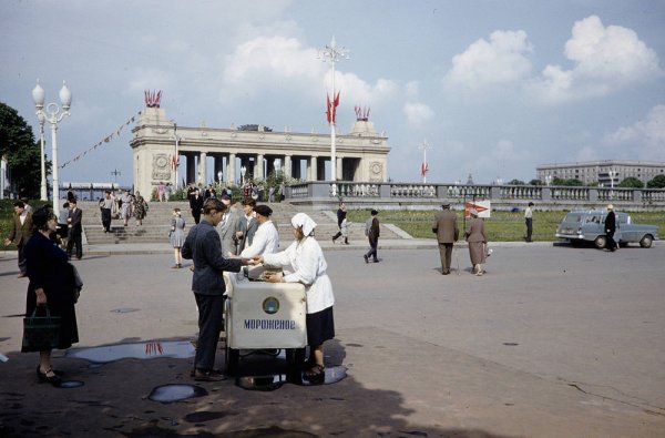 Парк Горького 1950-е Москва