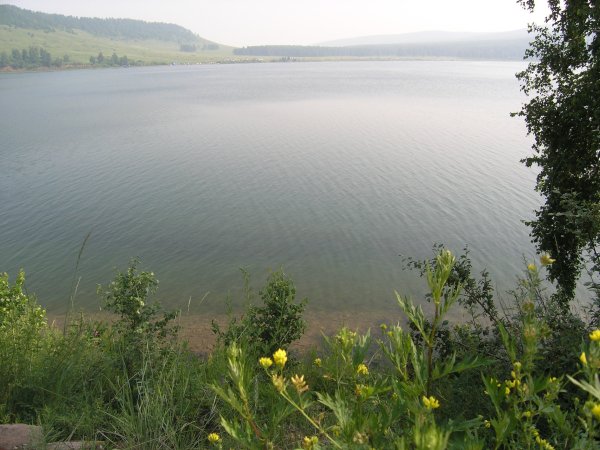 Озеро белое Шарыповский район