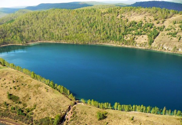 Озеро круглое Шарыповский