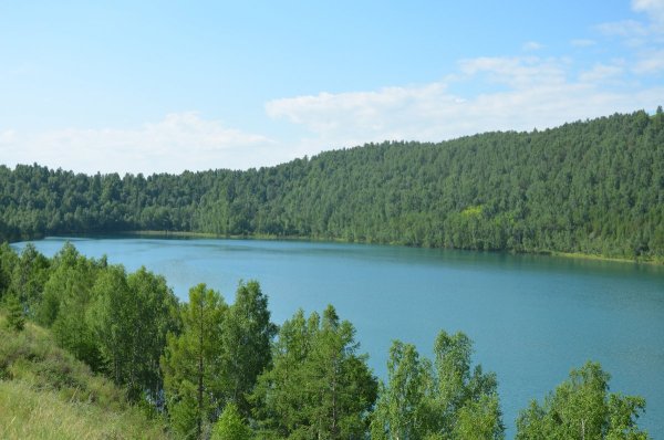 Озеро круглое Шарыповский район