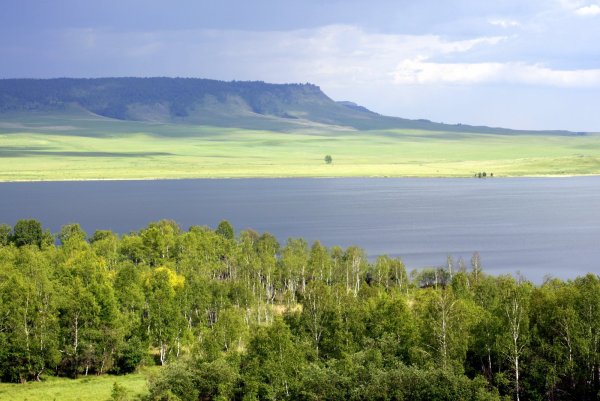 Озеро Инголь Шарыповский район