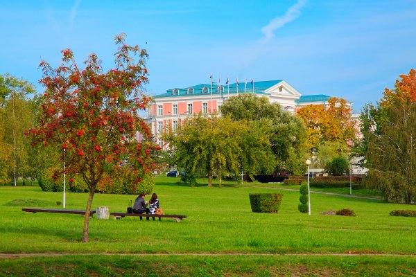 Беларусь осенью Минск