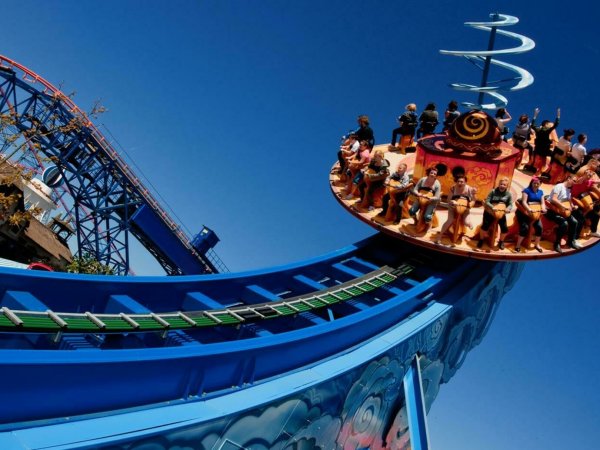 Диснейленд Париж аттракционы страшные