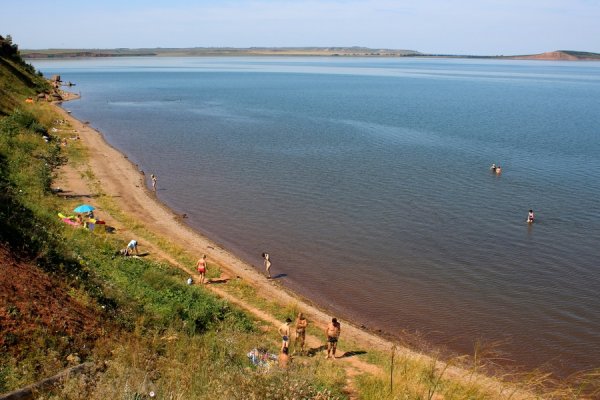 Озеро Аслыкуль в Башкортостане