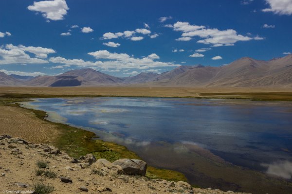 Озеро Зоркуль на памире