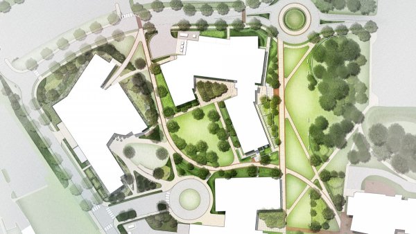 Архитектурный план парка