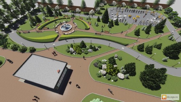 Благоустройство парковой зоны проект