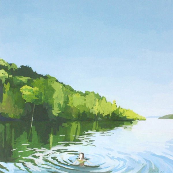 Рисуем озеро