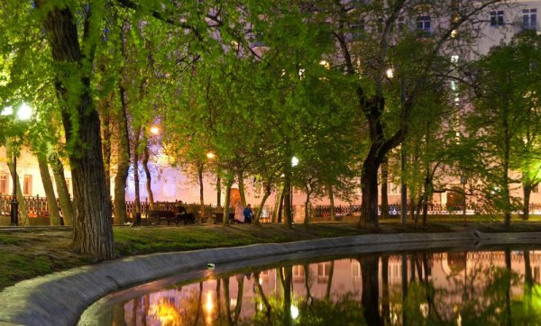 Улица чистые пруды Москва
