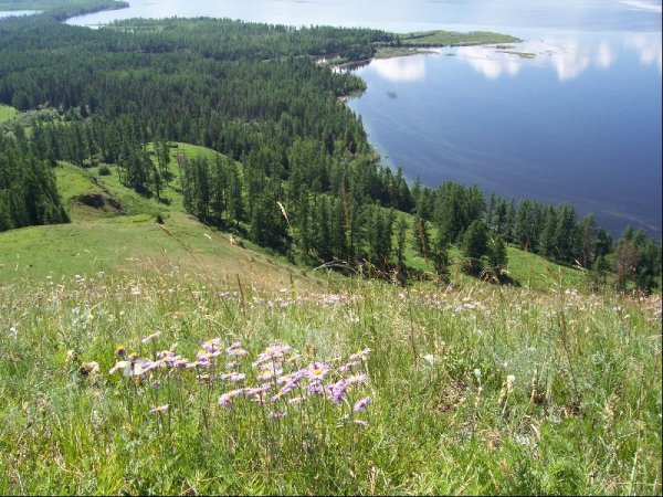 Озеро АЗАС Республика Тыва