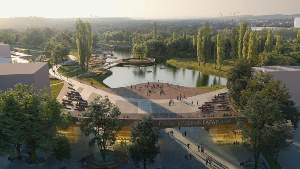Гагаринский парк Симферополь