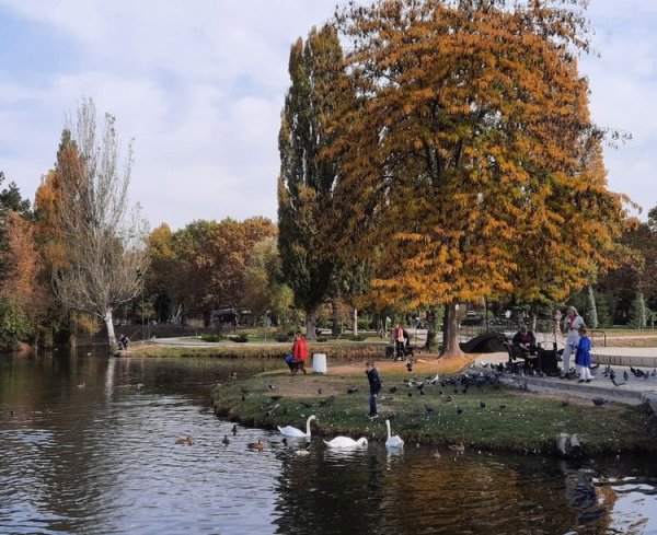 Гагаринский парк Симферополь СССР