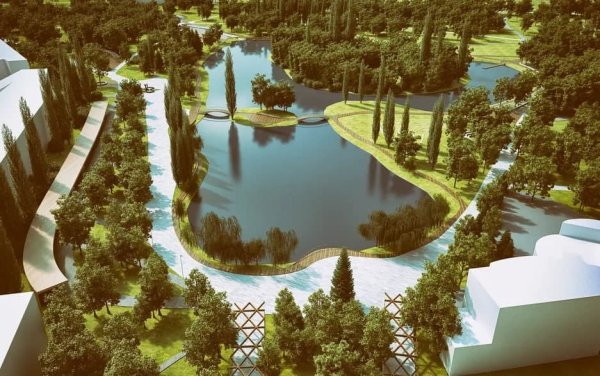 Гагаринский парк Симферополь