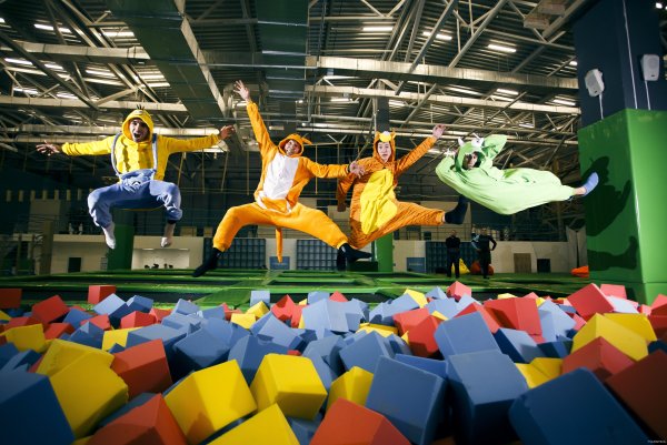 Сити Молл Тюмень батуты