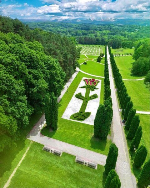 Кисловодский Курортный парк Долина роз