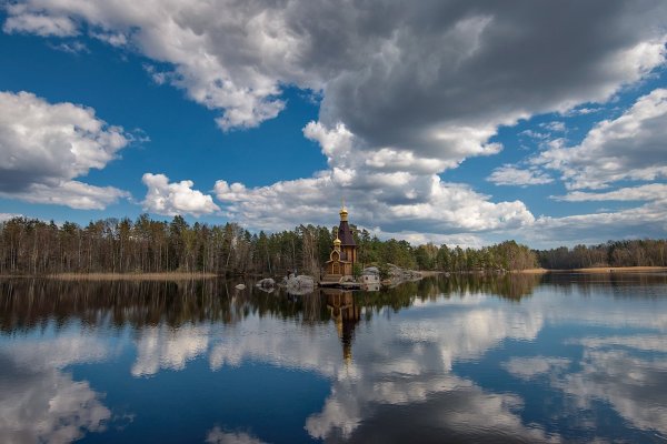 Вуокса озеро храм Андрея Первозванного