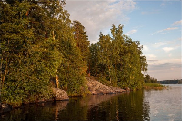 Река Вуокса Приозерск
