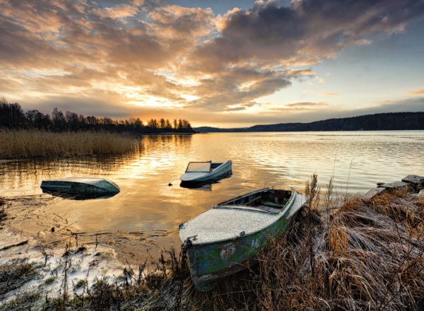 Река Вуокса берег