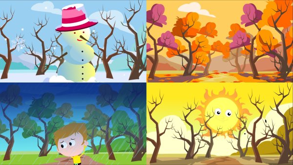 Времена года рисунок