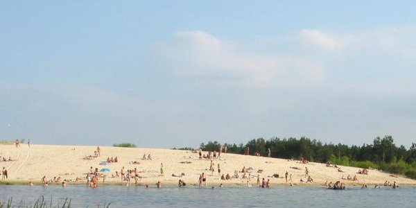 Каташи Кобринский район дикий пляж