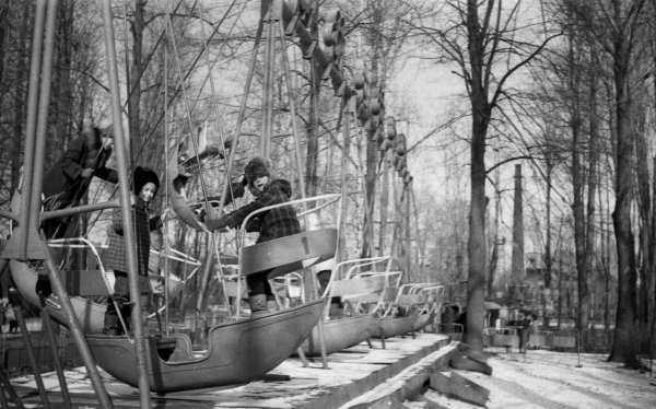 Таврический сад аттракционы СССР