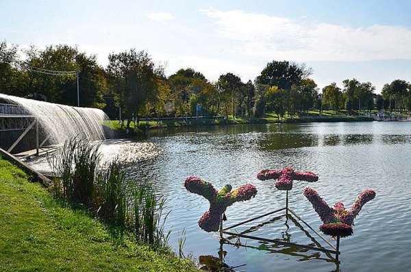 Парк города Губкин