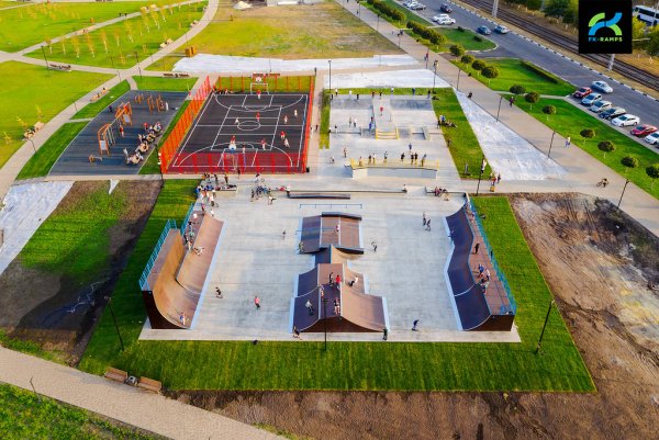 Скейт парк старый Оскол