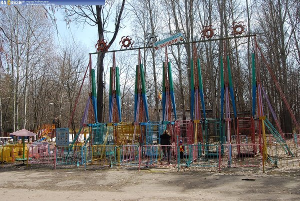 Ельниковская роща Новочебоксарск аттракционы