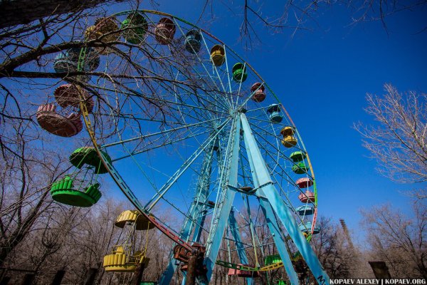 Колесо обозрения ЦПКИО Иркутск