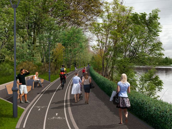 Парк Печатники благоустройство