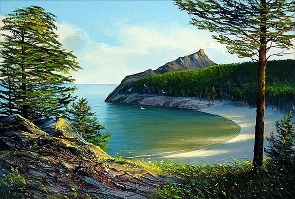 Художник Сергей Белов Байкал