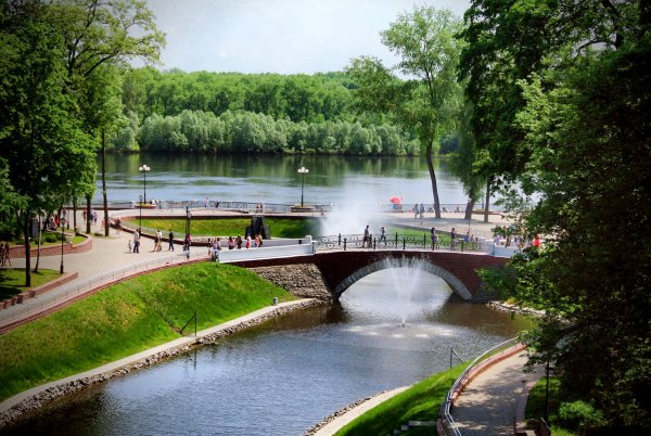 Гомель парк набережная