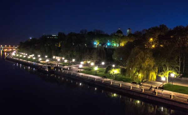 Гомельский парк набережная СОЖ
