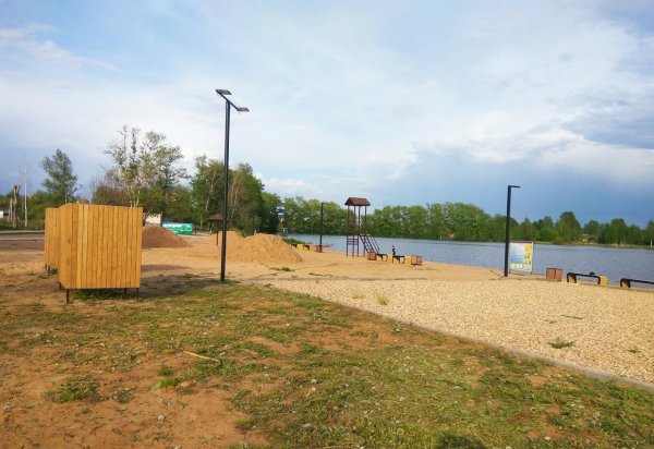 Талдом - пляж ПКИО «Солнечный берег»