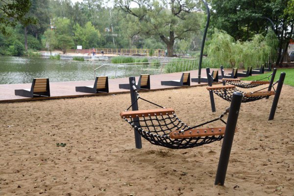 Парк Пехорка Балашиха пляжная зона